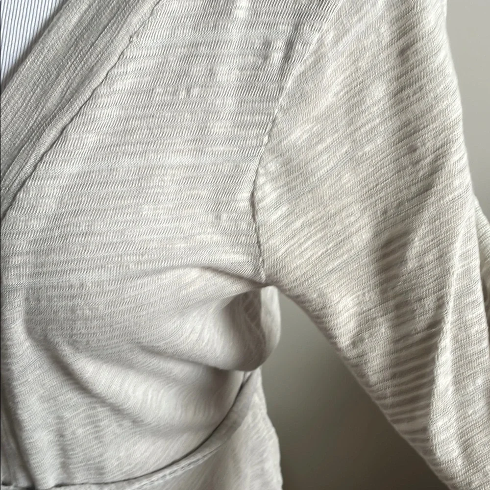 The Limited gray tie waist Sweater - Picture 3 of 5